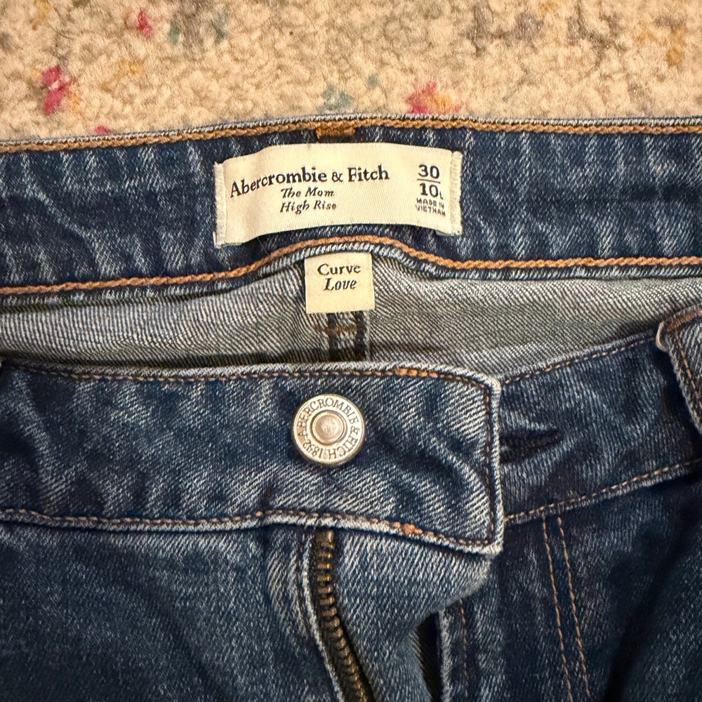Abercrombie & fitch The Mom - high rise jeans - 10L